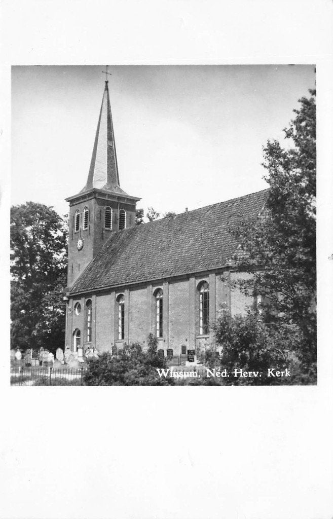 601 Winsum - Ned. Herv. Kerk, Verzenden, 1940 tot 1960, Gelopen, Groningen