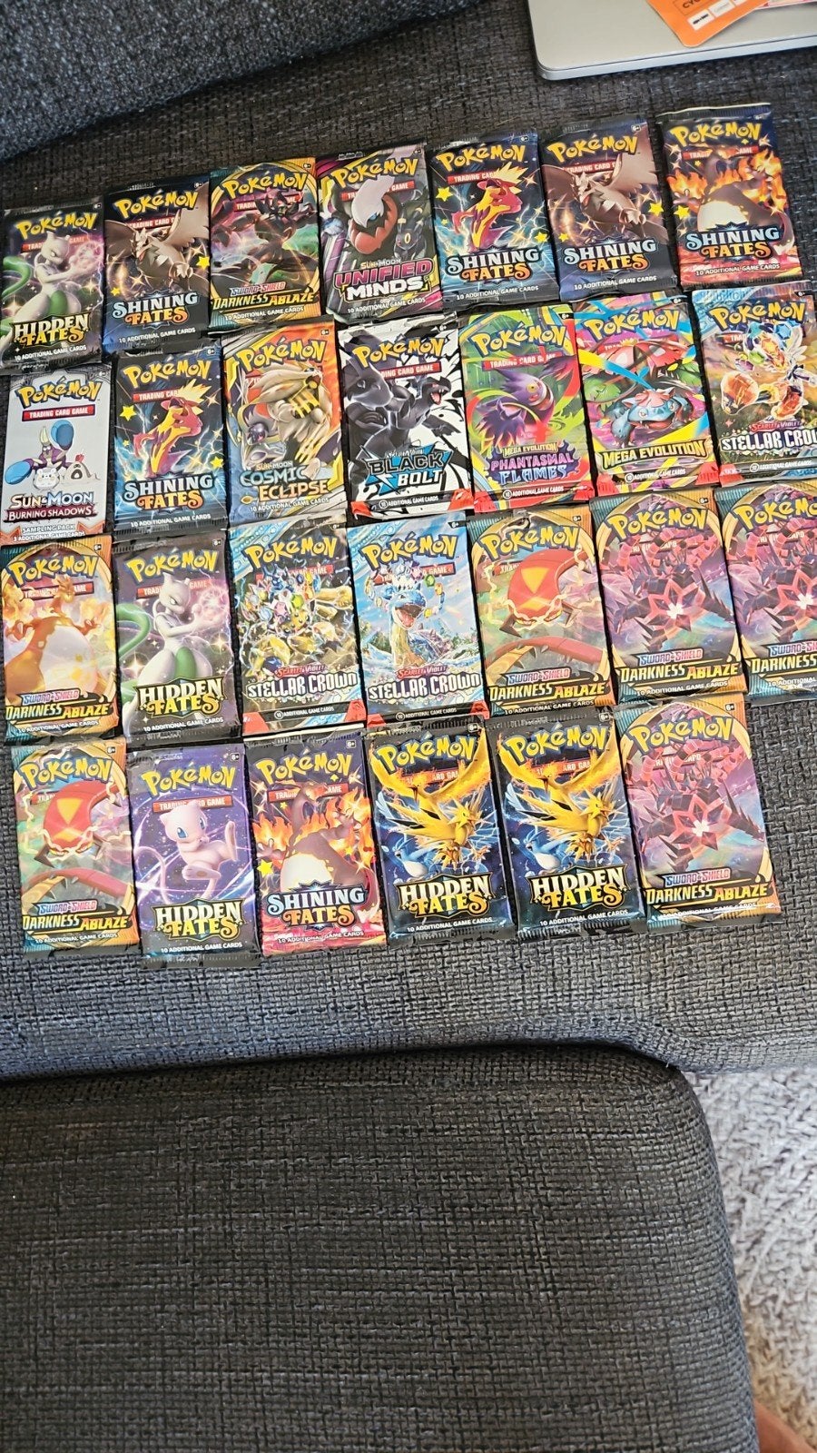 pokemonkaarten - geopend, Hobby en Vrije tijd, Verzamelkaartspellen | Pokémon, Ophalen