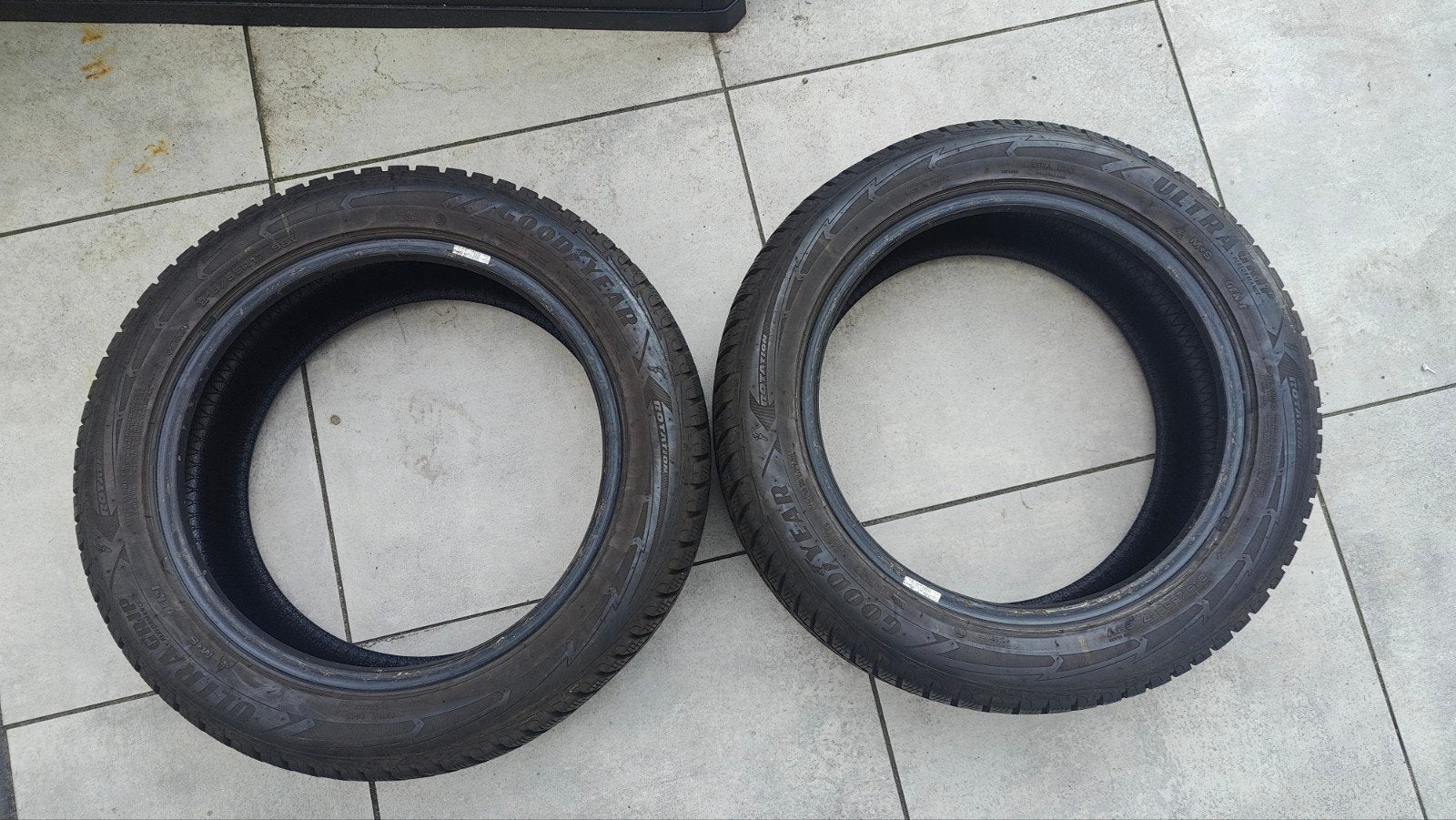 Goodyear UltraGrip winterbanden 215/55R17, Ophalen of Verzenden, Gebruikt