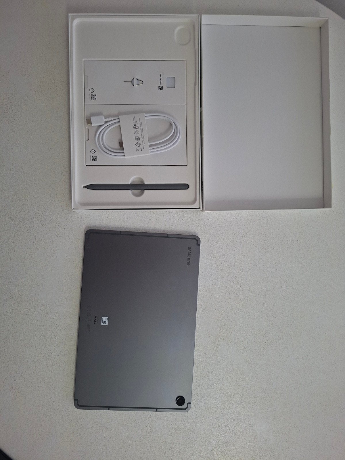 Samsung Galaxy Tab s9 fe grijs, 10 inch, Galaxy Tab, Ophalen of Verzenden, Zo goed als nieuw