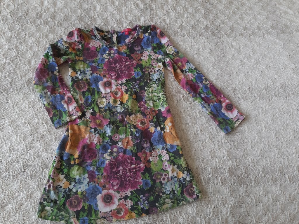 leuke gebloemde jurk Cakewalk maat 116, Ophalen, Meisje, Jurk of Rok, Cakewalk