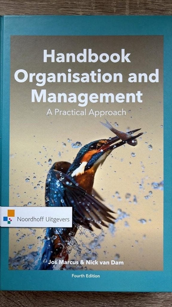 Handbook Organisation and Management, Ophalen of Verzenden, Zo goed als nieuw, Management