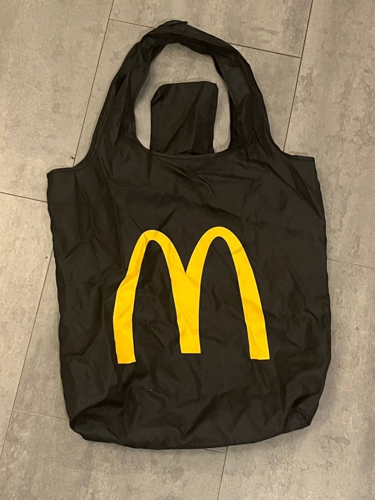McDonald's Plastic tas, Ophalen of Verzenden, Nieuw