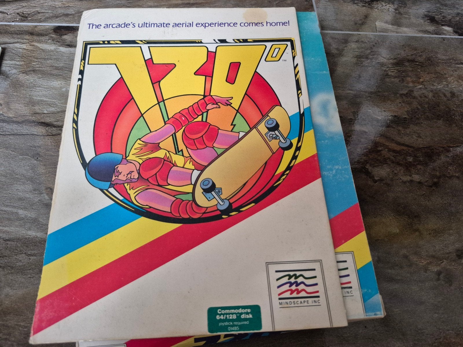 720 Commodore 64/128 disk - Vintage Skateboard Game, Gebruikt, 1 speler, Ophalen of Verzenden, Sport