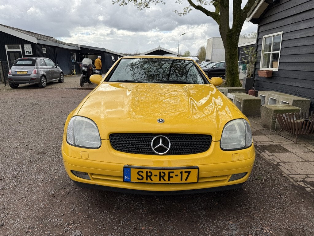 Mercedes-Benz SLK klasse 200 (bj 1998, automaat), Auto's, Oldtimers, Automaat, 1998 cc, Lederen bekleding, Cabriolet