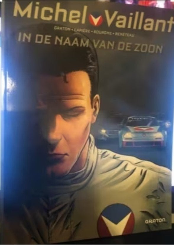 In de naam van de zoon Michel vaillant k2, Eén stripboek, Ophalen of Verzenden, Zo goed als nieuw
