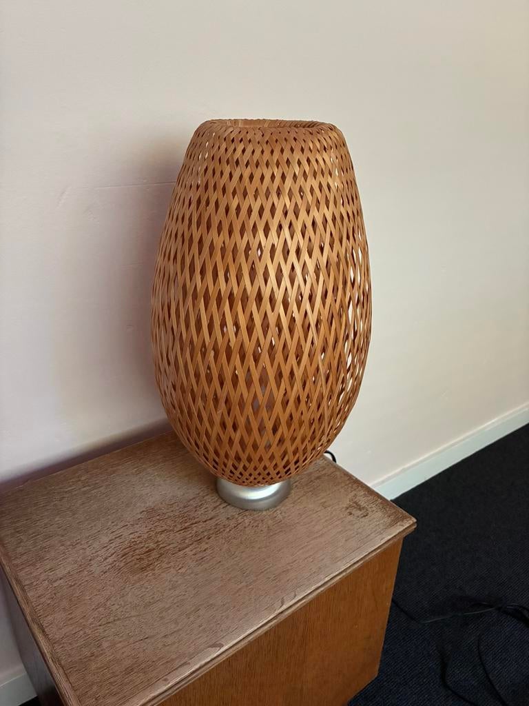 Tafellamp Ikea Böja bamboe, Ophalen, Gebruikt, Overige materialen, Minder dan 50 cm