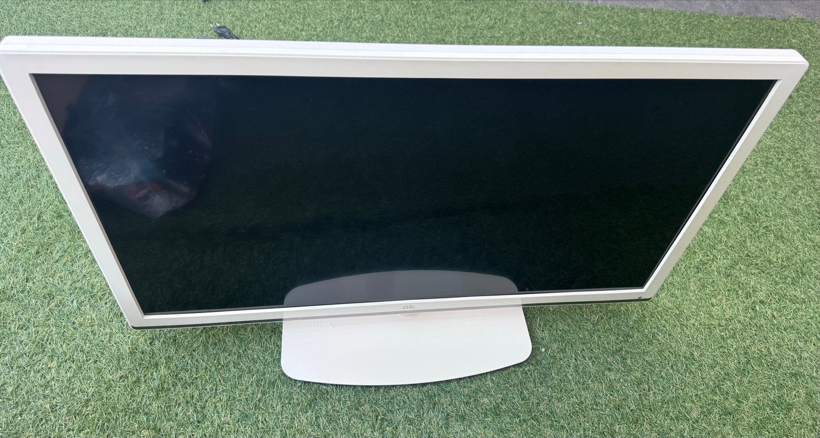OK. 32 inch LED TV met afstandsbediening, Overige merken, Gebruikt, LED, 80 tot 100 cm