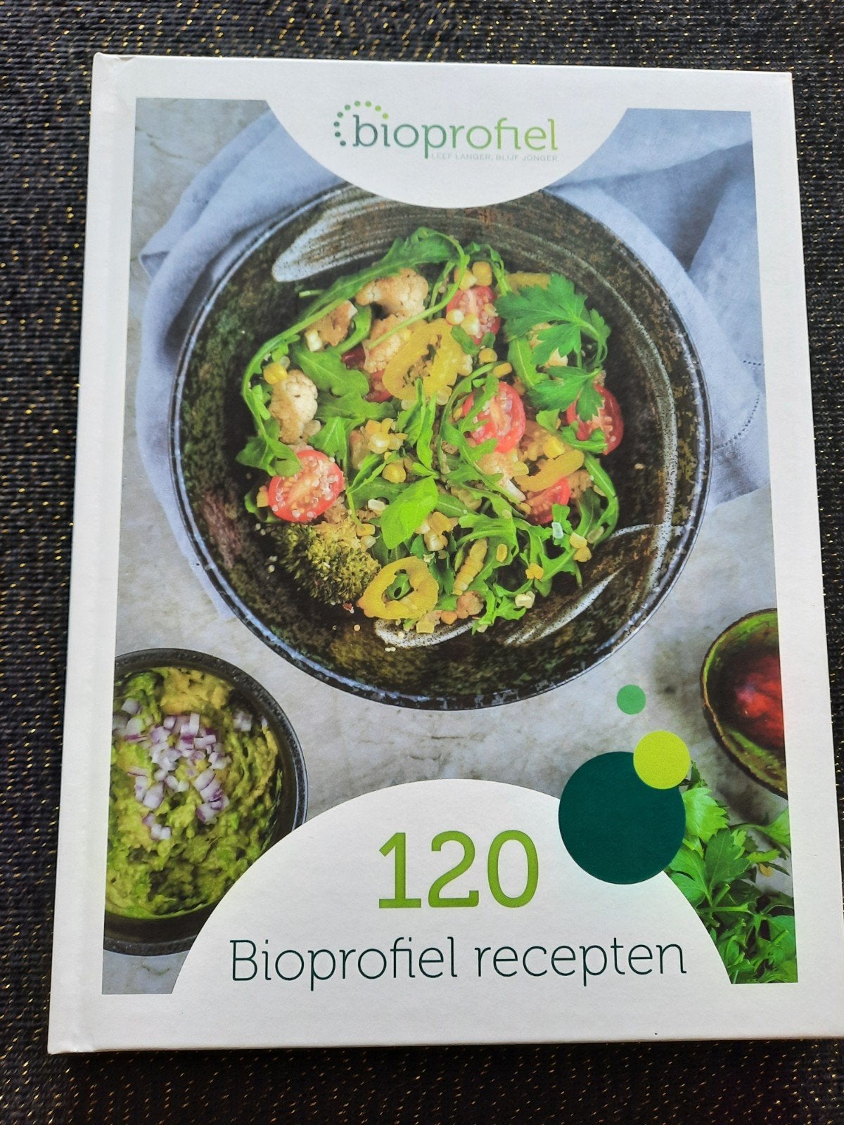 Bioprofiel Receptenboek - Hardcover, 160 blz, in nieuwstaat, Ophalen of Verzenden