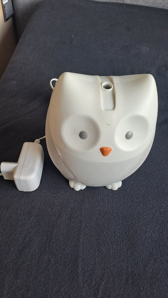 Nachtlamp uil, Wit, Ophalen of Verzenden, Gebruikt, Lamp