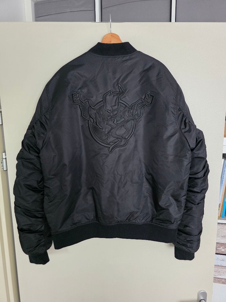 Thunderdome Darkside Bomber XXL ZGAN Hardcore Gabber, Kleding | Heren, Jassen | Zomer, Ophalen of Verzenden, Zo goed als nieuw