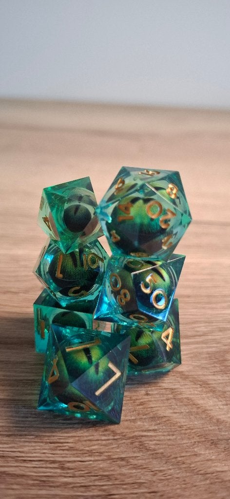 D&D RPG dobbelstenen: The ever watching eyes, Onbekend, Ophalen of Verzenden, Onbekend, Onbekend