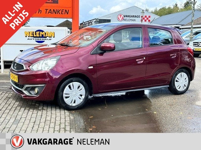 MITSUBISHI Space Star 1.0 MIVEC 71PK Auto Stop & Go Intense, 12 maanden, Stof, Gebruikt, Overige carrosserieën