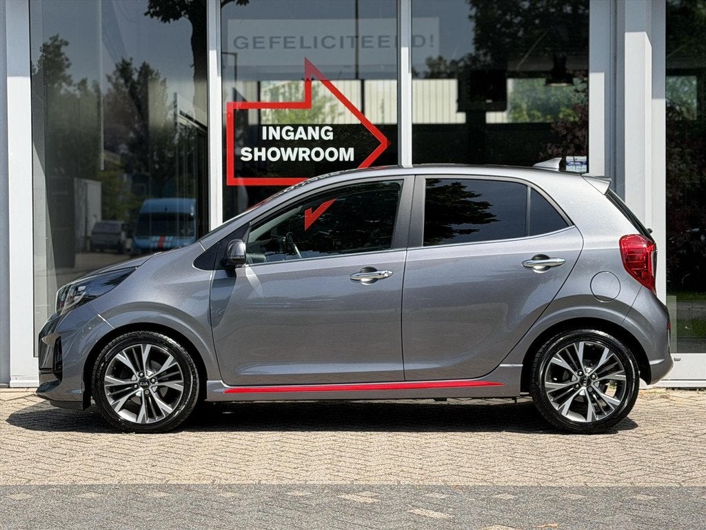 KIA Picanto 1.0 T-GDi 100pk 5-zits GT-Line | Navigatie | Sch, Auto's, Kia, Gebruikt, Automatische klimaatregeling, Bedrijf, Handgeschakeld