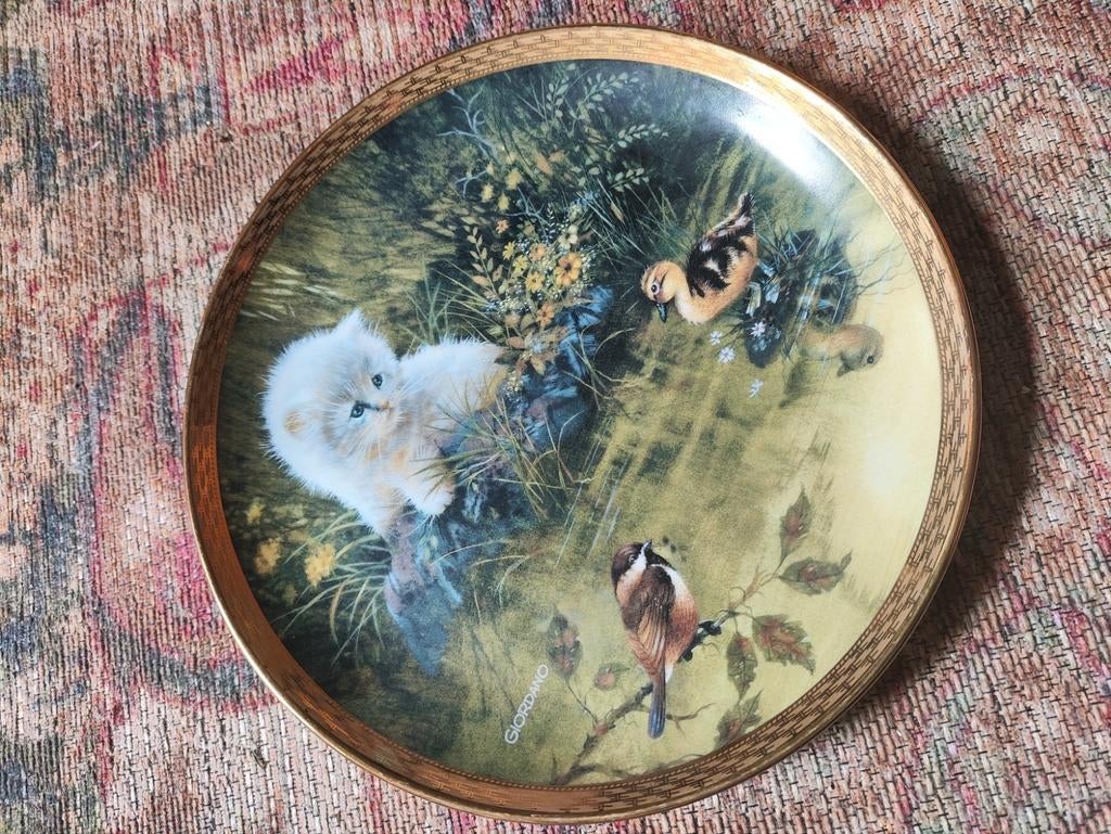 Franklin Mint sierbord "Duck Pond Dilemma" Giordano, Ophalen of Verzenden