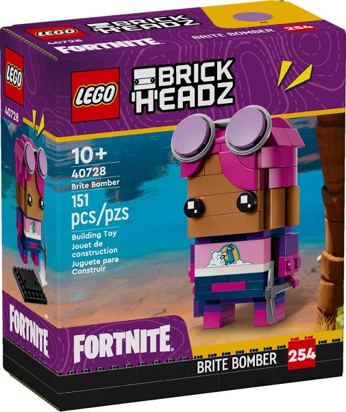 Lego BrickHeadz Fortnite 40728 Brite Bomber (NIEUW), BrickHeadz, Lego, Ophalen of Verzenden, Complete set