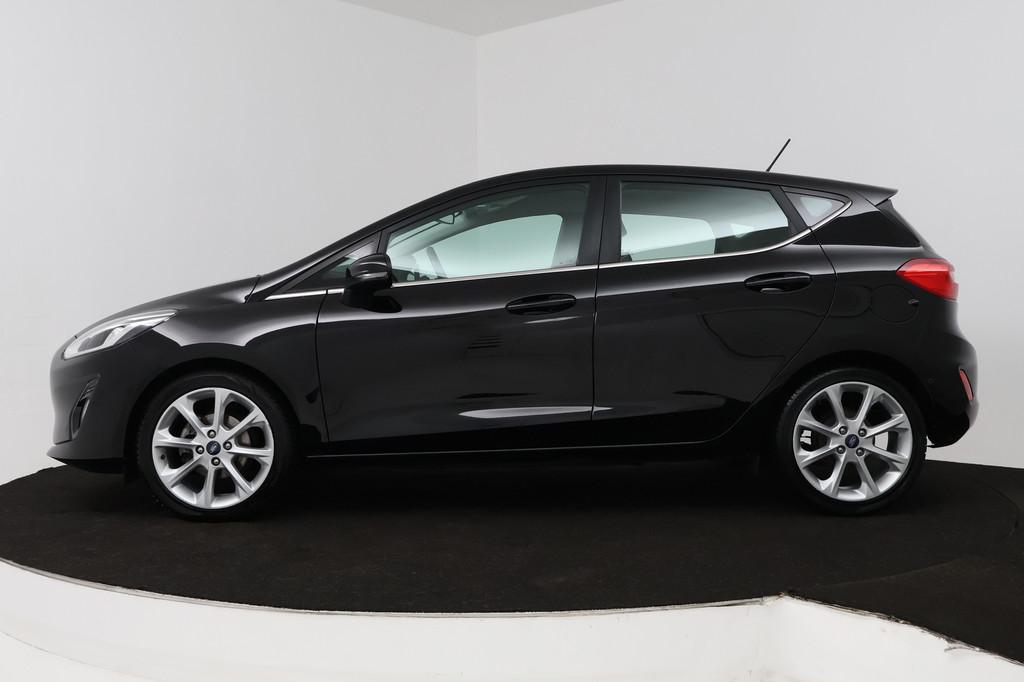 Ford Fiesta 1.0 EcoBoost Titanium (ACHTERUITRIJCAMERA, CRUIS, Voorwielaandrijving, Gebruikt, 580 kg, 100 pk