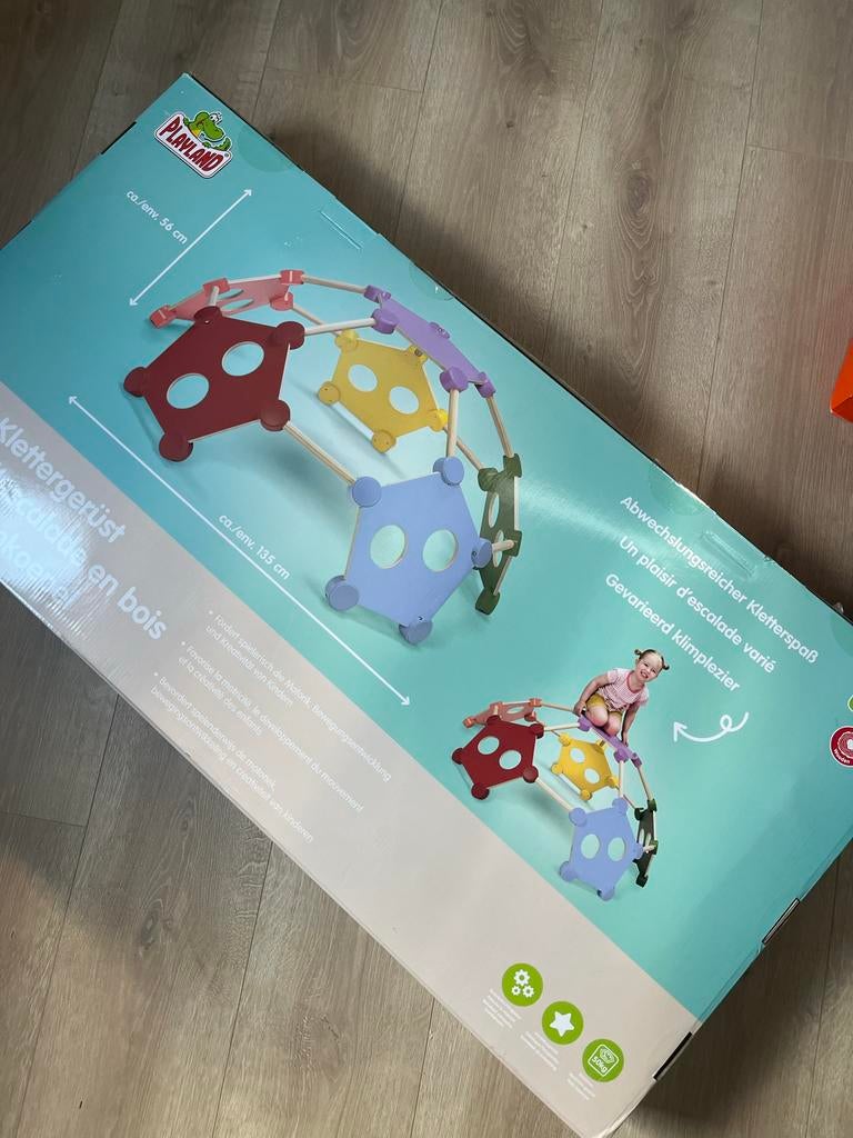 Playland Houten Klimkoepel, Ophalen of Verzenden, Nieuw, Klimwand
