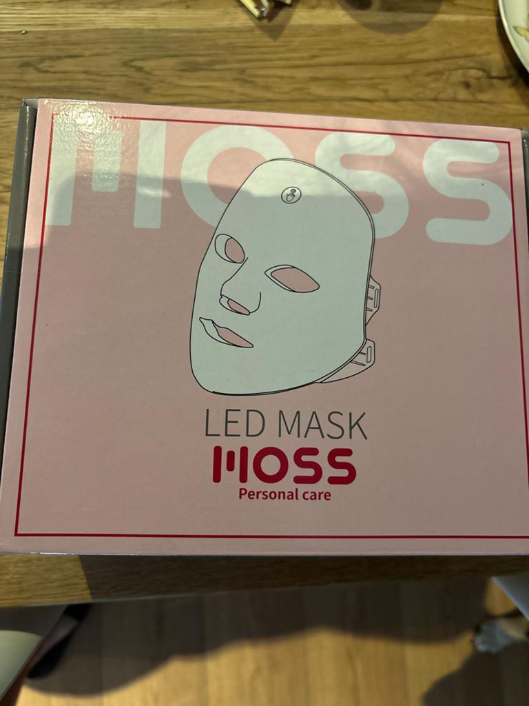 Moss LED Mask - Nieuw in doos, Ophalen of Verzenden, Nieuw, Gehele gezicht, Verzorging