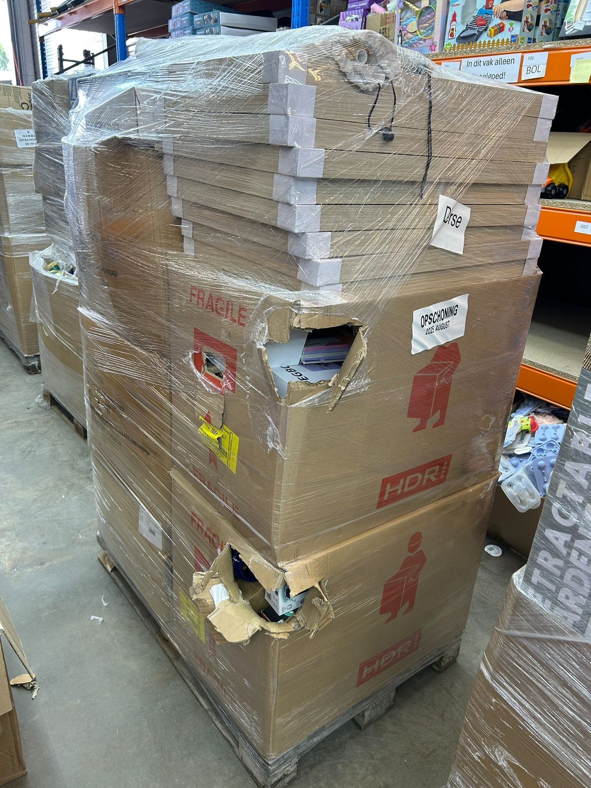 Mixpallet - consumentengoederen, ., Nieuw, Ophalen of Verzenden, .