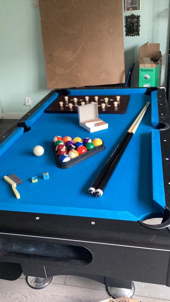 Pooltafel Buffalo, Sport en Fitness, Biljarten en Poolen, Ophalen, Zo goed als nieuw, Pooltafel