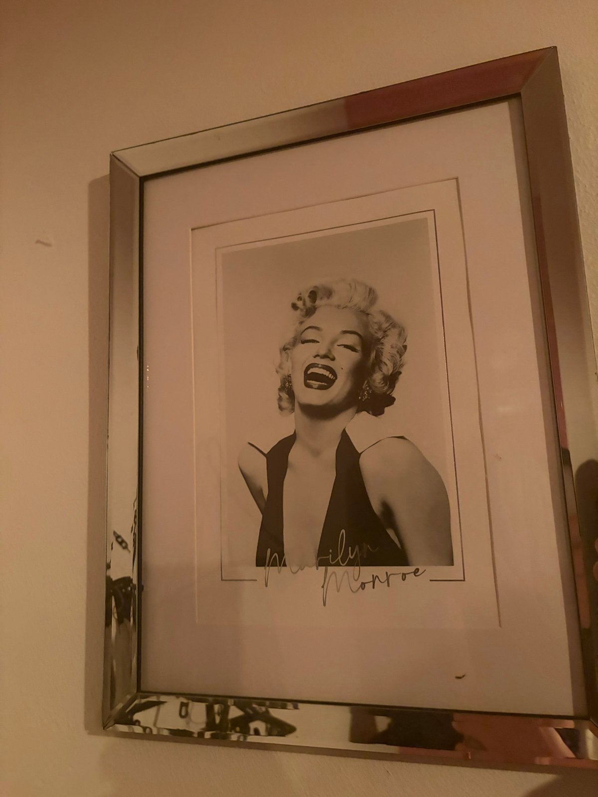 2 ingelijste posters: Marilyn Monroe & Cherry, Ophalen, Met lijst, A4 of kleiner, Overige onderwerpen