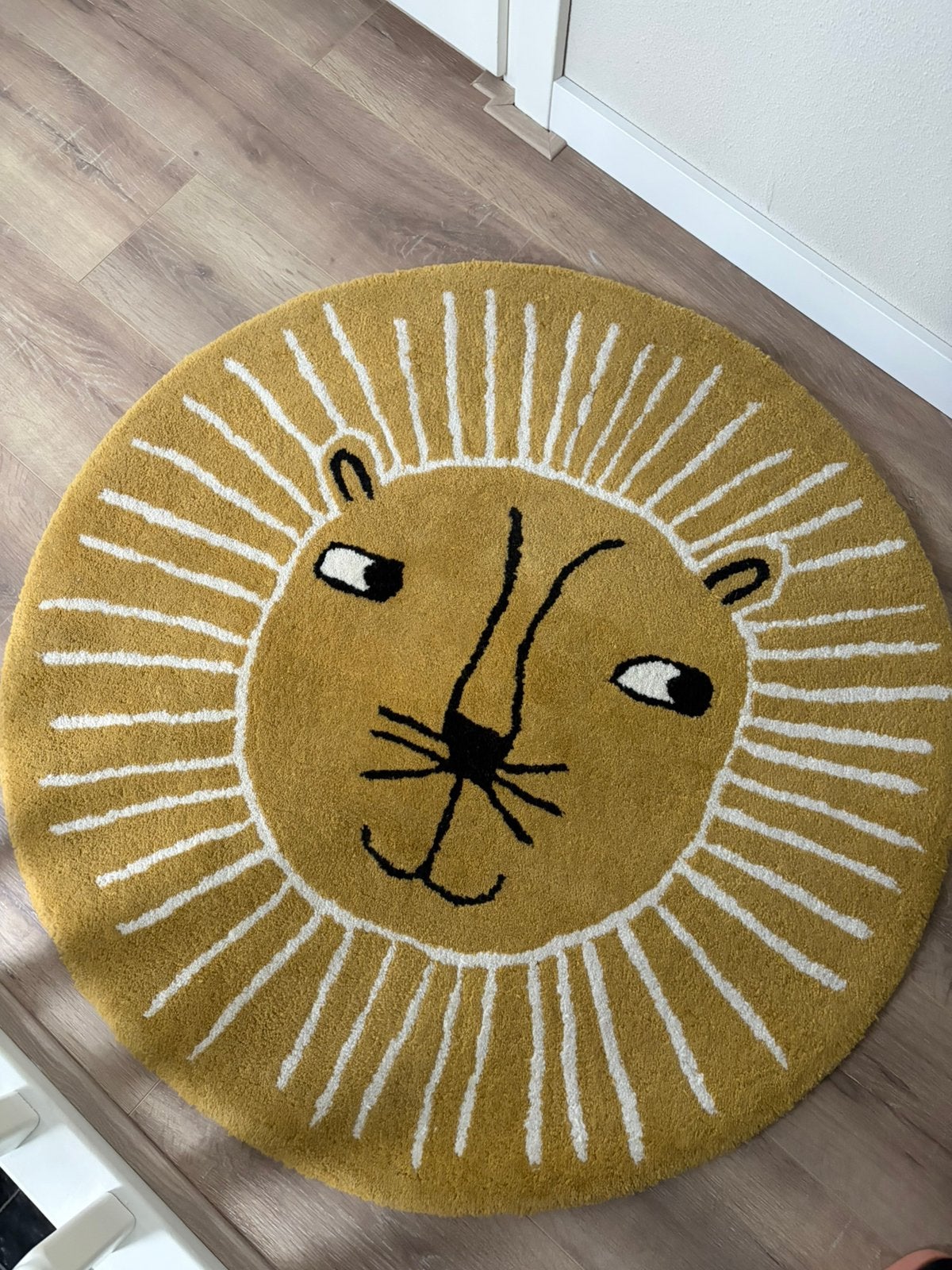 OYOY Lion leeuw vloerkleed, Ophalen, Zo goed als nieuw