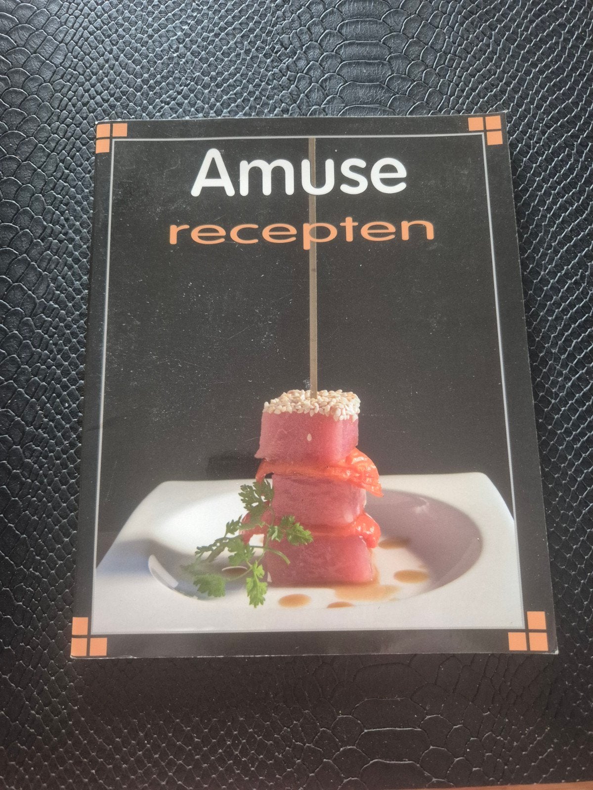 Amuserecepten, Ophalen of Verzenden, Zo goed als nieuw