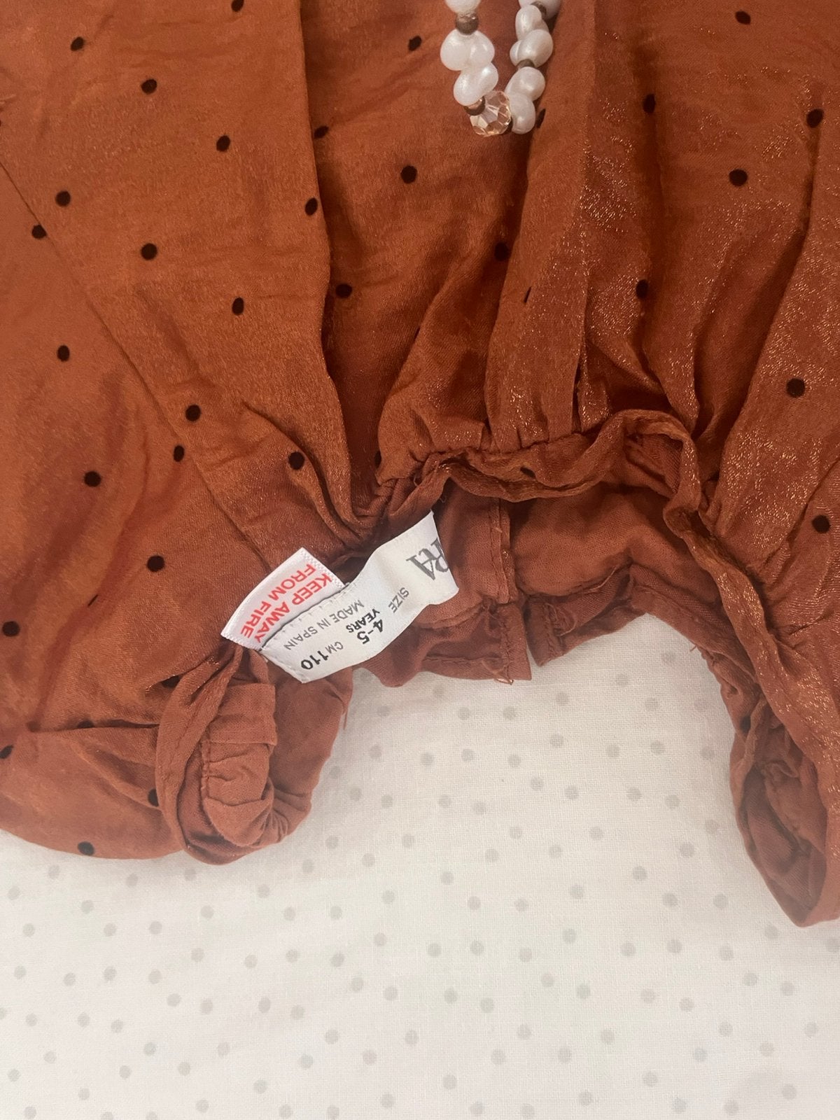 Zara jurkje maat 110, Ophalen of Verzenden, Zo goed als nieuw, Meisje, Jurk of Rok