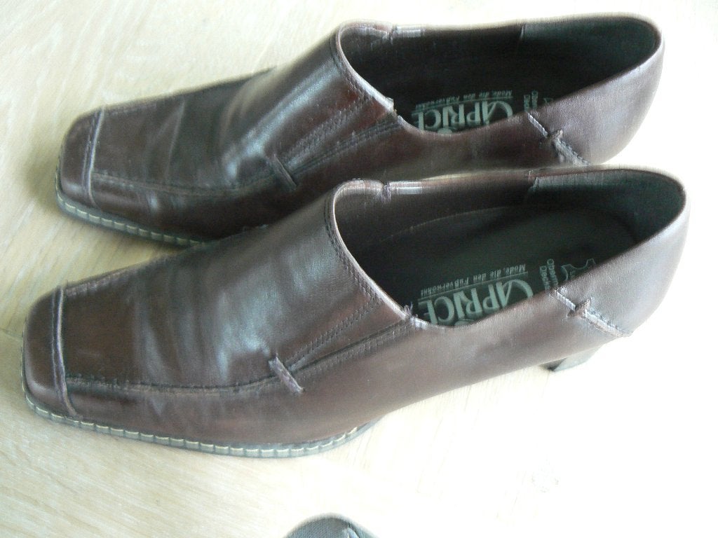 Zgan mooie, bruine schoenen met hak/pumps van Gabor, mt 37, Schoenen met lage hakken, Bruin, Gabor, Ophalen of Verzenden