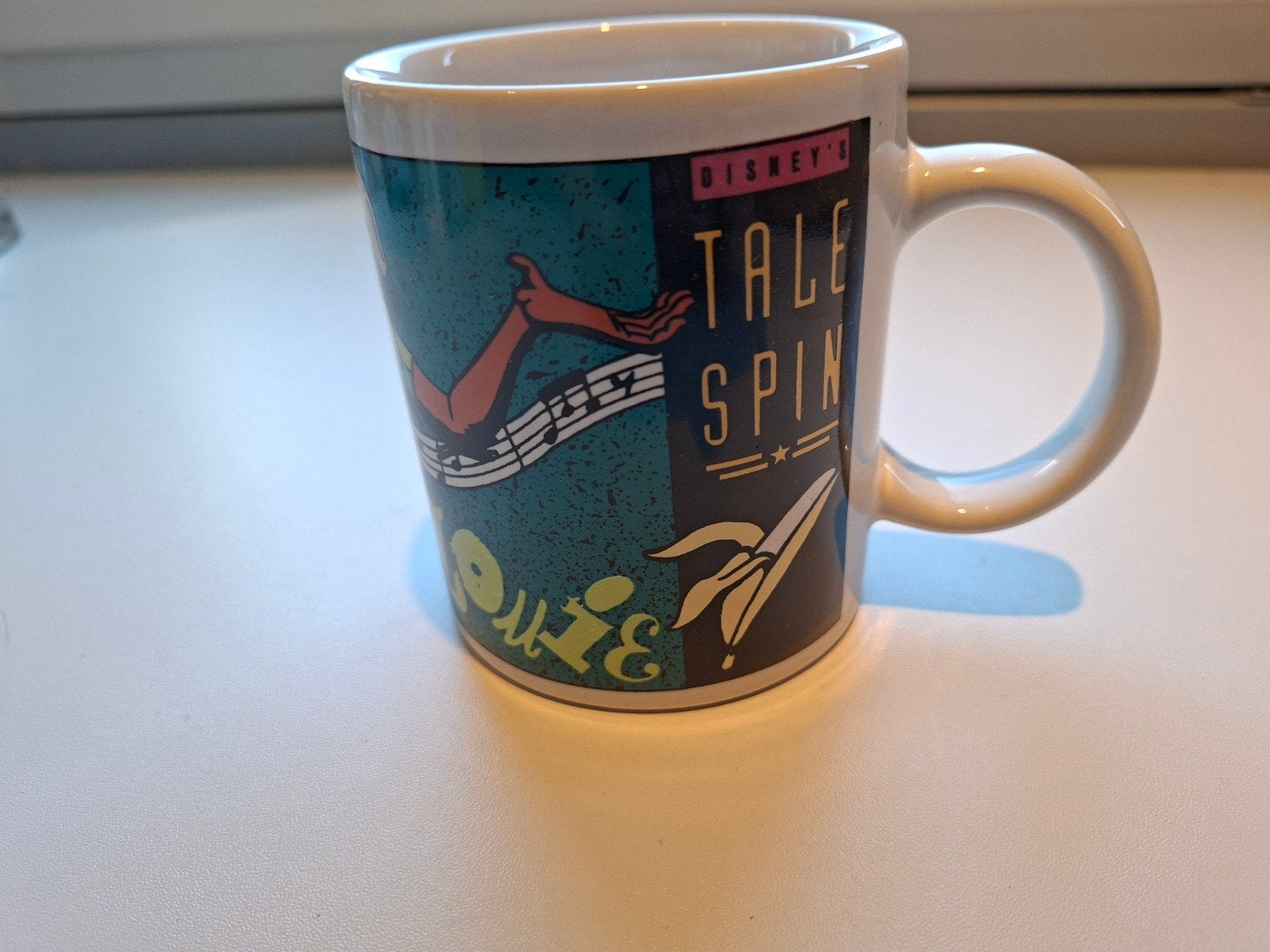 Disney's TaleSpin Mok - Vintage Servies, Ophalen of Verzenden, Overige figuren, Gebruikt, Servies