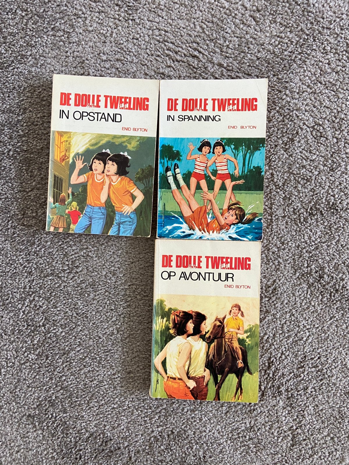 De Dolle tweeling Enid Blyton, Boeken, Ophalen of Verzenden, Zo goed als nieuw