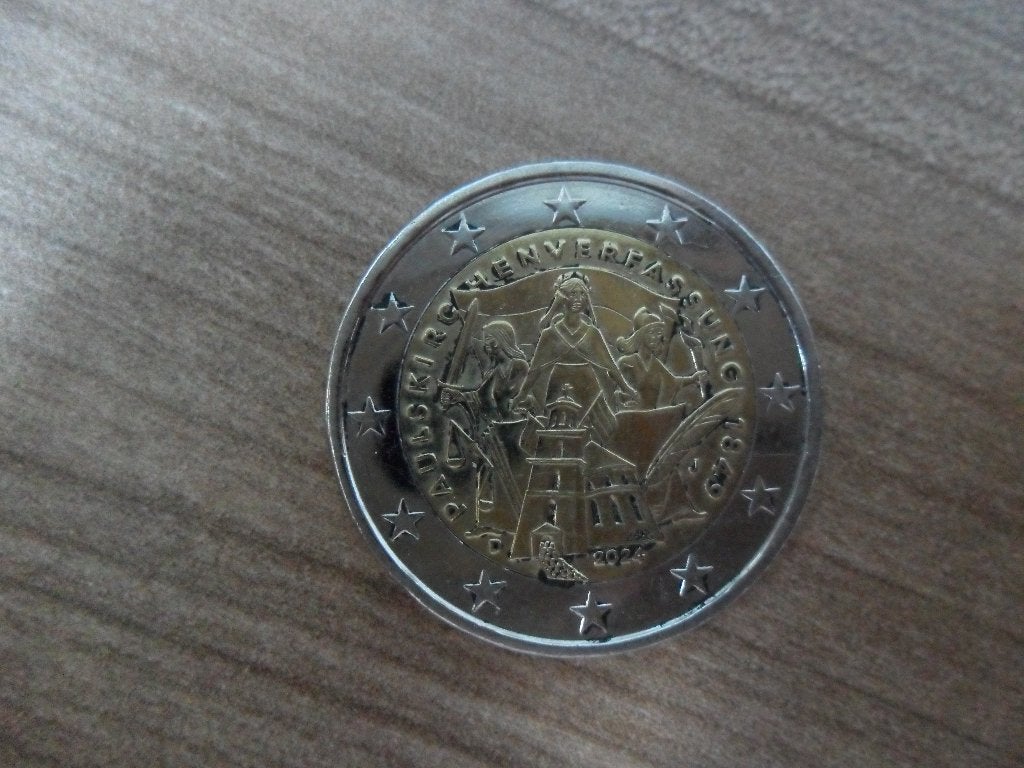 Duitse  2 euro munt / 175 paul kirchenverfassung 2024, Postzegels en Munten, Munten | Europa | Euromunten, Ophalen of Verzenden