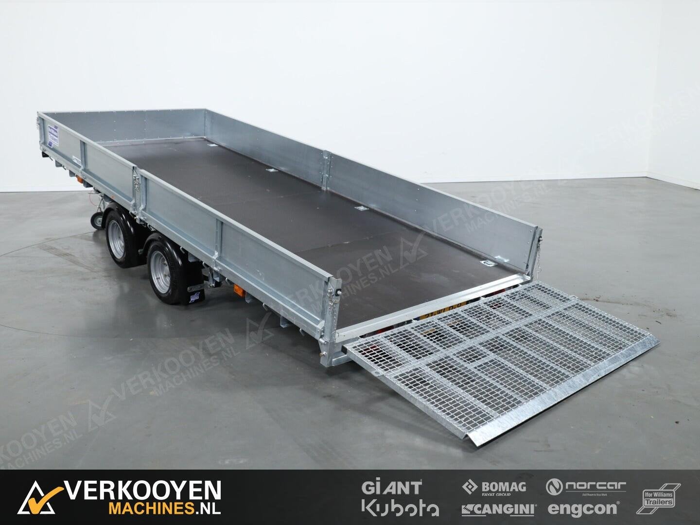 2026 Ifor Williams CT166 Tiltbed 490x204cm VT990, Auto's, Overige kleuren, Overige brandstoffen, Origineel Nederlands, Bedrijf