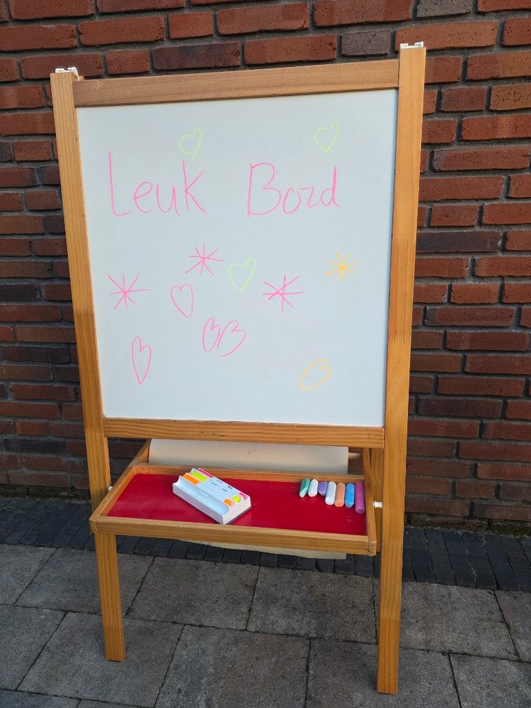 Ikea Mala krijt en whiteboard en papierrol, Ophalen, Gebruikt, Knutselen