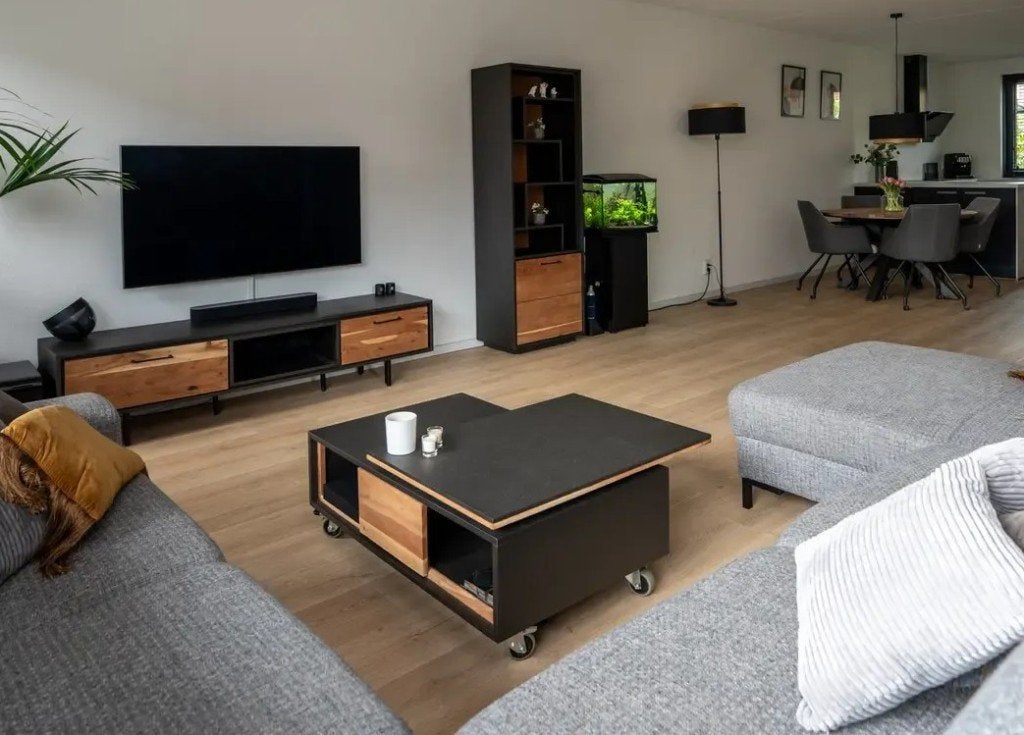 Complete XOOON Lanai meubelset – Kikarhout - nette staat, Huis en Inrichting, Ophalen, Zo goed als nieuw