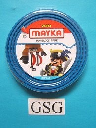 Zuru Mayka toy block tape blauw 2 noppen nr. 1558566-00, Ophalen, Nieuw