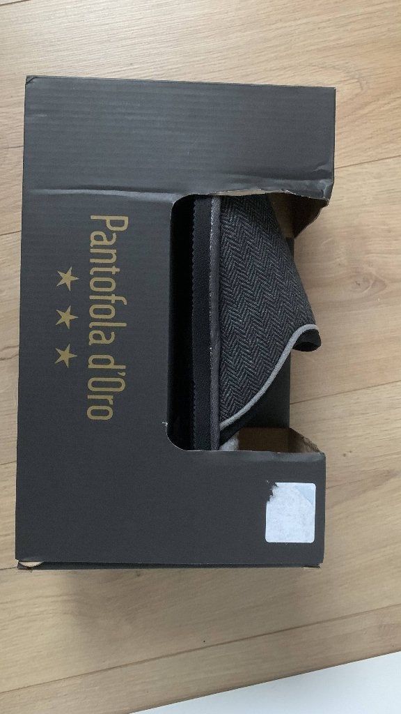 Te koop pantoffels Pantofola D’Oro, Zwart, Nieuw, Ophalen of Verzenden, Pantofola d'Oro
