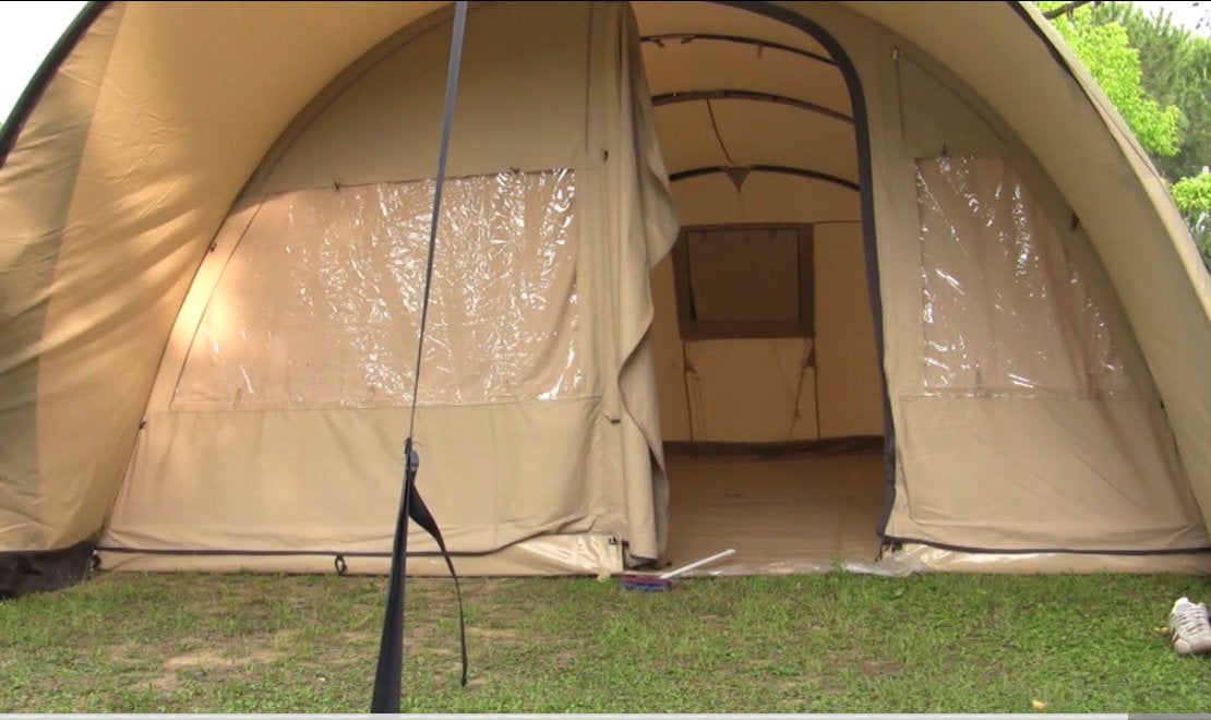 Bardani villenova 400 6 persoons tent, Ophalen