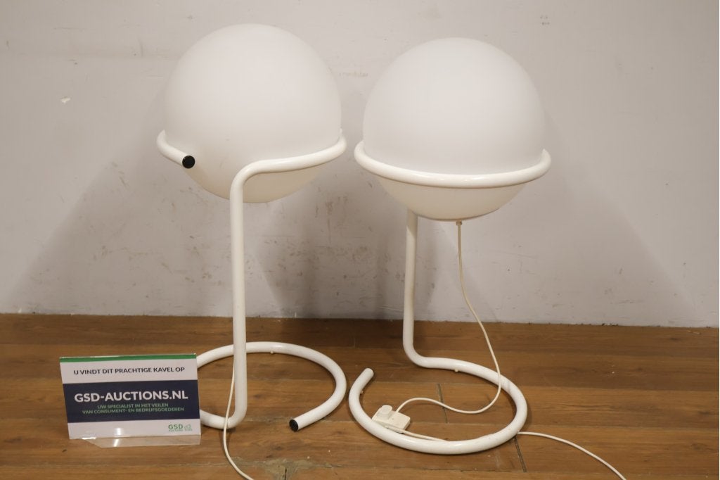 Set van 2 Globe Vloerlampen - Model 653, Hala Zeist, Ophalen of Verzenden, Niet ingevuld, Niet ingevuld, Niet ingevuld