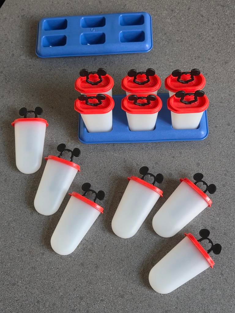 Tupperware ijsjesmakers Disney Mickey Mouse, Huis en Inrichting, Keuken | Tupperware, Ophalen of Verzenden, Zo goed als nieuw