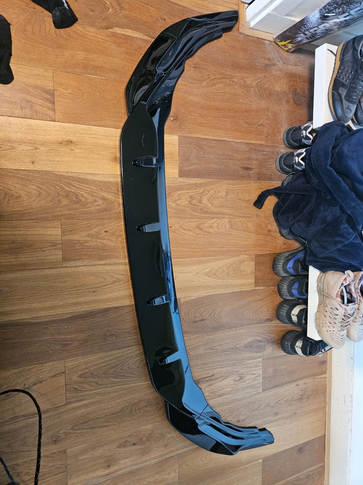 Maxton Design Splitter voor VW Golf 8R, Nieuw, Ophalen of Verzenden, Bumper, Volkswagen