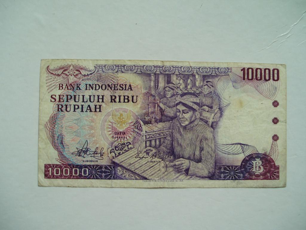 857. Indonesia, 10.000 rupiah 1979., Verzenden, Zuidoost-Azië, Los biljet