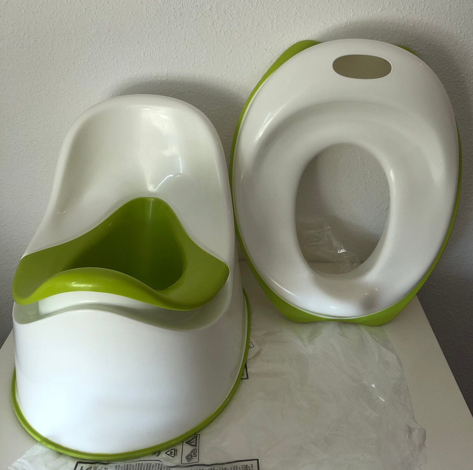 Kinderpot/ po/ potje & wc bril verkleiner/ wc bril, Ophalen, Zo goed als nieuw