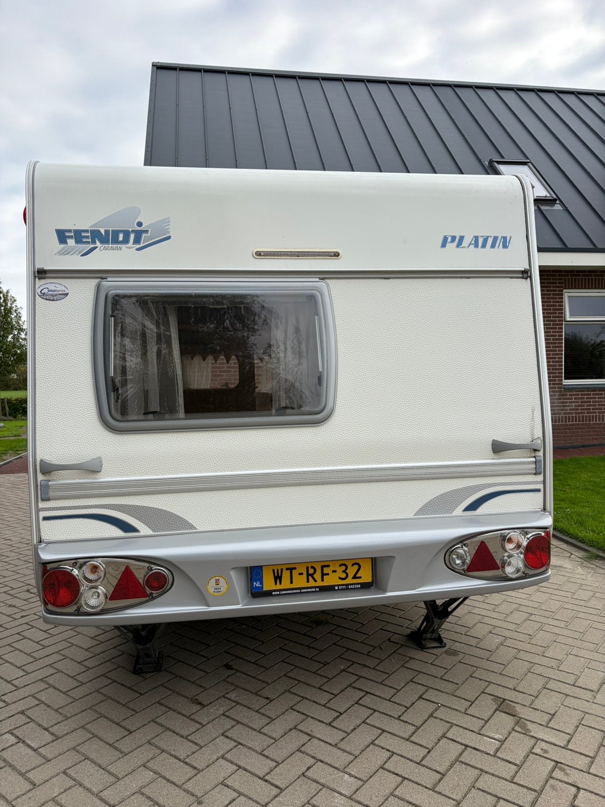 Caravan Fendt Platin 510, Rondzit, Frans bed, Particulier, Fendt