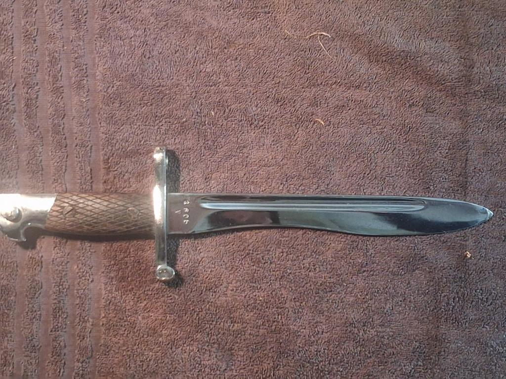 Spaanse Bolo bajonet, Verzamelen, Militaria | Algemeen, Mes of Dolk, Overige gebieden, ., Ophalen of Verzenden
