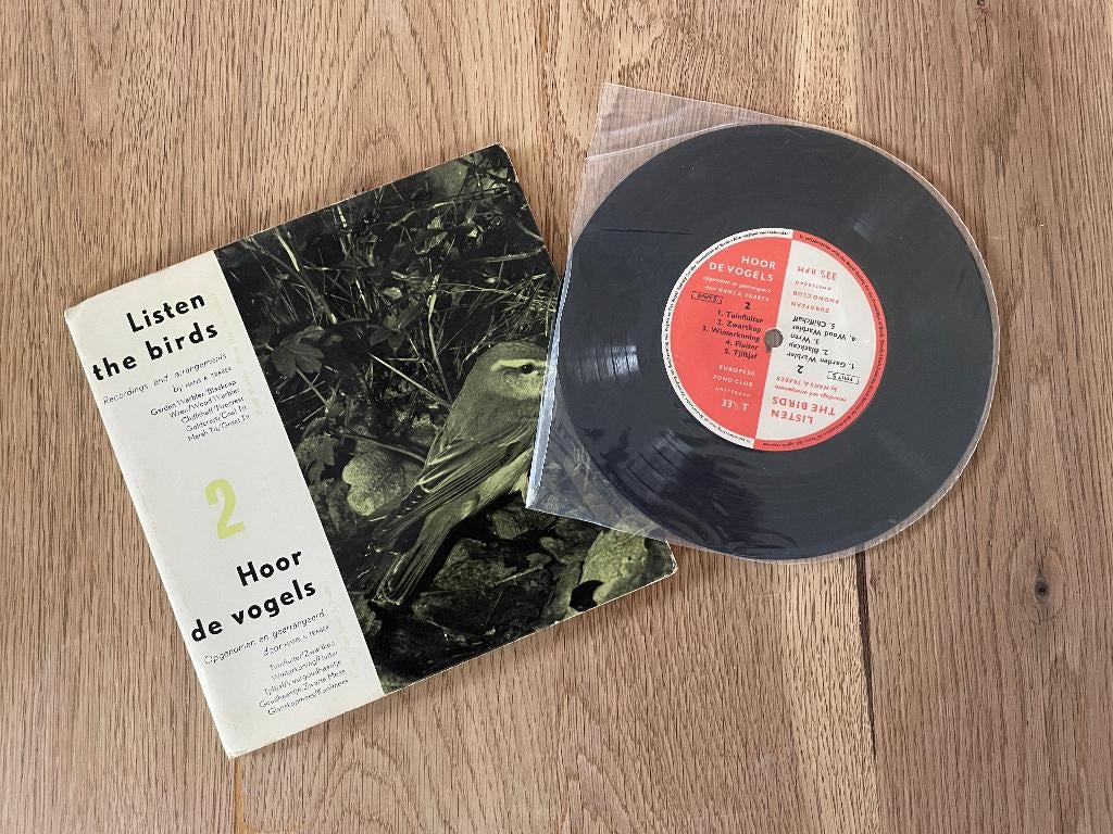 D350 Single Vinyl Hoor de Vogels Listen the Birds - 2, Ophalen of Verzenden, Gebruikt, Overige formaten
