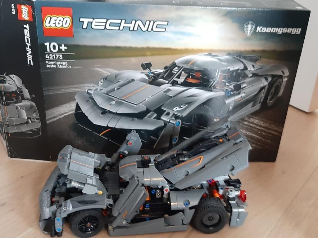 42173 LEGO Technic Koenigsegg Jesko Absolut grijze hypercar, Lego, Nieuw, Ophalen of Verzenden, Complete set