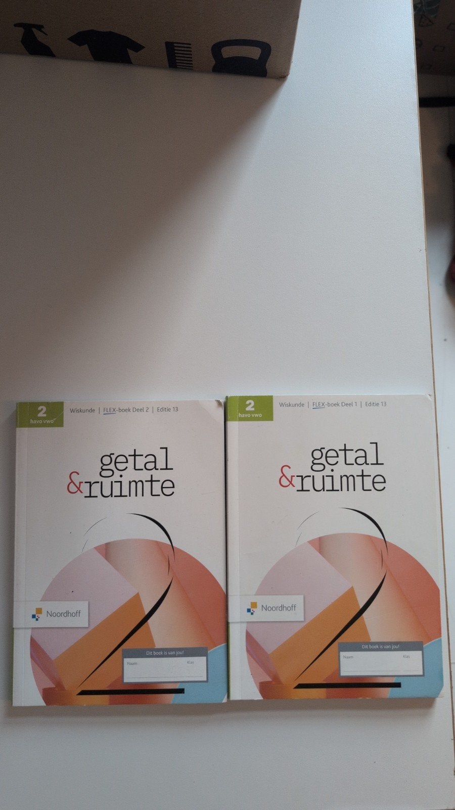 Wiskunde FLEX-boek Getal & Ruimte Deel 1 & 2 havo/vwo 2, Boeken, Schoolboeken, Ophalen of Verzenden, Zo goed als nieuw, HAVO, Wiskunde A
