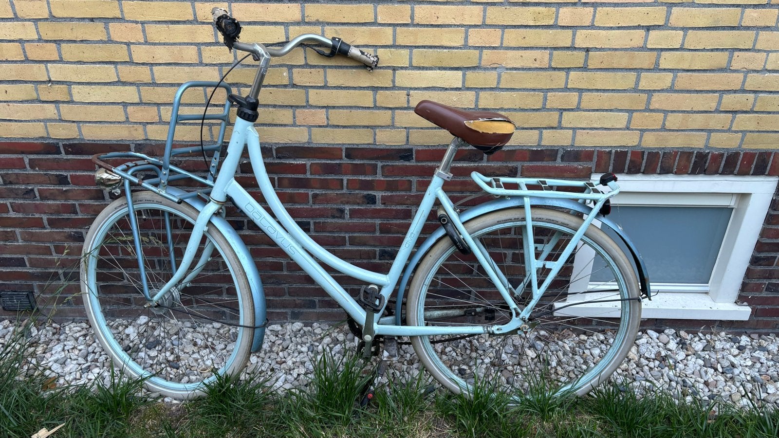 Batavus Diva Damesfiets - Lichtblauw, Velgrem, Versnellingen, Batavus, Ophalen of Verzenden